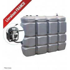 Cuve de stockage AdBlue® 2000L double paroi PEHD avec pompe 230V Piusi, pistolet