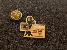 Pin's Coca Cola Light Camera Camcorder Cinema Video Coil - L21