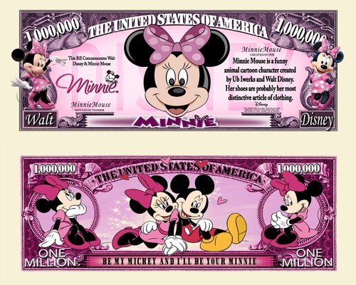 Minnie billet million dollar - million,