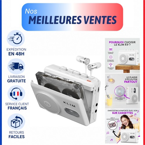 Klim lecteur cassette - klim, k9