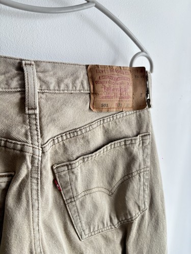 Levi 501 jean homme beige - 501,