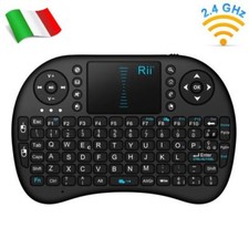 Rii Mini i8 Wireless - Clavier et Souris Touchpad pour Smart TV, PC Console
