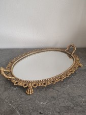 Brass Mirror Tray. Vintage