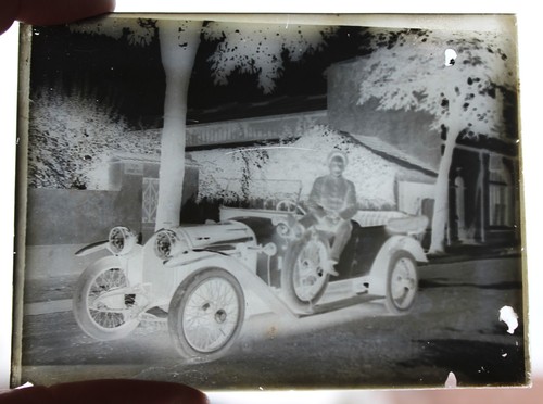 Ancienne plaque verre photo - ancienne,