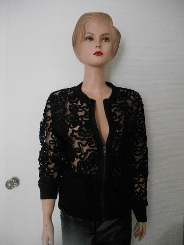 Superbe veste gilet noir - , noir/