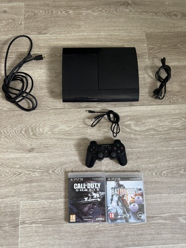 Console ps3 ultra slim 500giga - console,