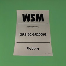 Official Kubota GR2100 GR2000G