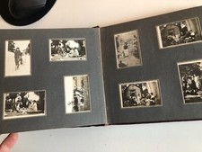 Ancien Album 100 Photos photographies Vers 1940  Portraits Famille Armée voiture
