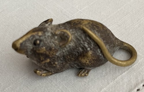 Souris xixe bronze de - en,
