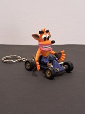 Crash Bandicoot Crash Team Racing 1999 Keychain Figure Rare