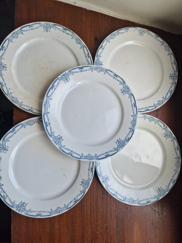 Lot assiettes anciennes - 5,