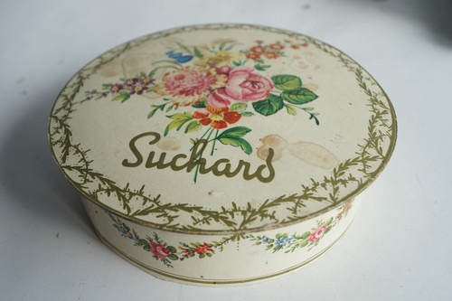 Ancienne boite ronde carton - boite,