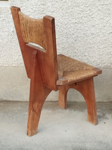 Ancienne chaise tripode - ancienne, 50