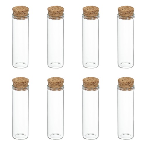 Flacons verre mini bouchons - 8,