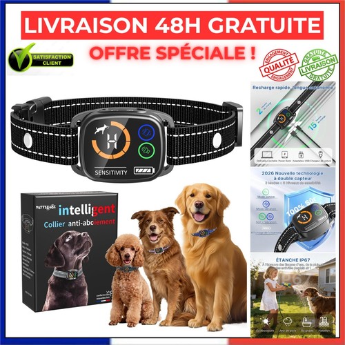 Collier anti aboiement chien - anti-aboiement,