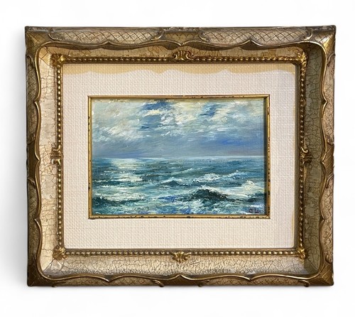 Peinture huile sur - l'huile,
