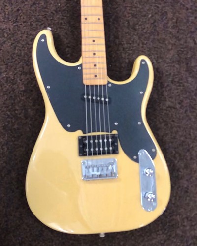 Squier yellow by fender - squier,
