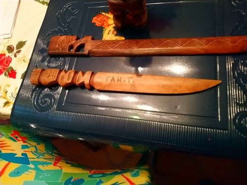 Ancien deux tiki - ancien, tahiti