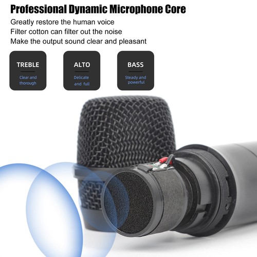 Uhf wireless microphone 131ft - wireless,