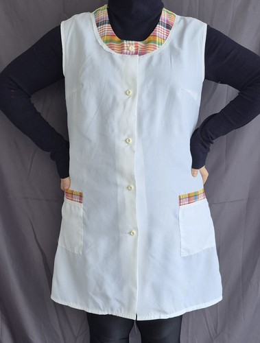 Nylon dederon smock apron - dederon,