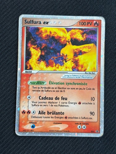 Carte pokémon sulfura 031 - sulfura,