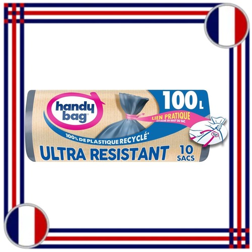 Handy bag sacs - poubelle, 100l
