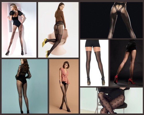 Collant fantaisie trait - fantaisie,