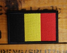 Patch brodé drapeau Belgique