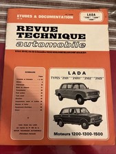 REVUE TECHNIQUE LADA 2101 21011  2102 2103 1200 1300 1500 Cm3