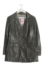 MAURITIUS Veste en cuir synthétique Dames Veste T EU 38 noir style décontracté