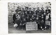 CPA 59 PHOTO CARD LES MOBILISES DU NORD FERME DU PORTAL (ON THE BACK THE NAMES OF