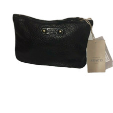 ABACO ZOE / JAVA BAG POCHETTE EN CUIR D'AGNEAU COLORIS NOIR