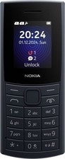 Nokia 110 4G 2024 Bleu Nuit Téléphone Portable Dual Sim