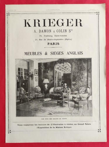 Publicité presse meubles - presse, et