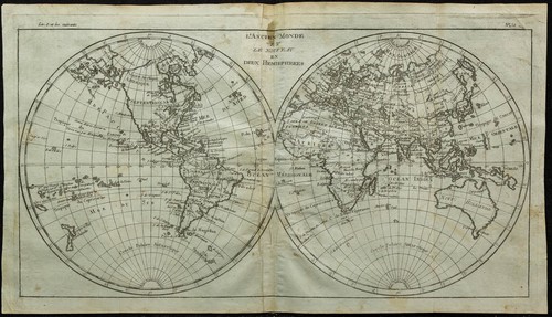 1784 carte ancienne du - -,