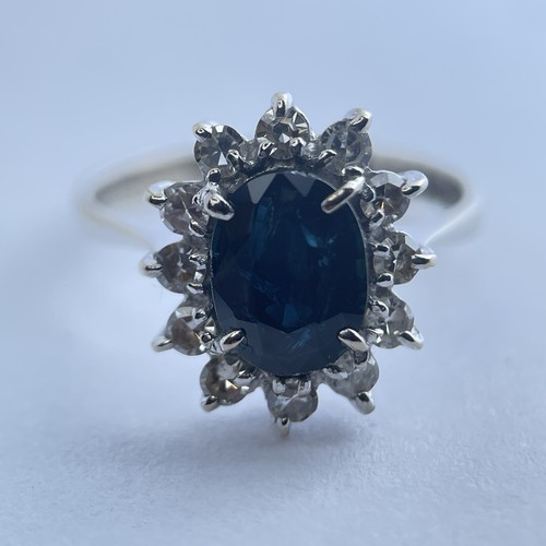 Bague vintage blanc 18ct - vintage,