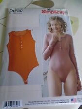 750 PATRON SIMPLICITY MADALYNNE LINGERIE  TAILLE XS A XL 