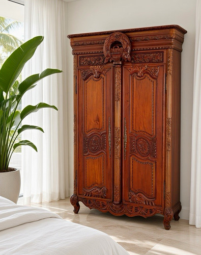French provincial carved solid - french,
