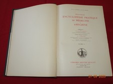 3 TOMES REHM Nelle  ENCYCLOPEDIE PRATIQUE DE MEDECINE ET D'HYGIENE QUILLET 1922