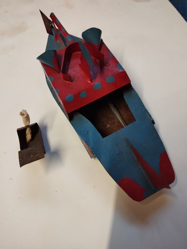 Jouet ancien bateau vapeur - bateau,