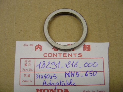 Joint échappement honda - joint,