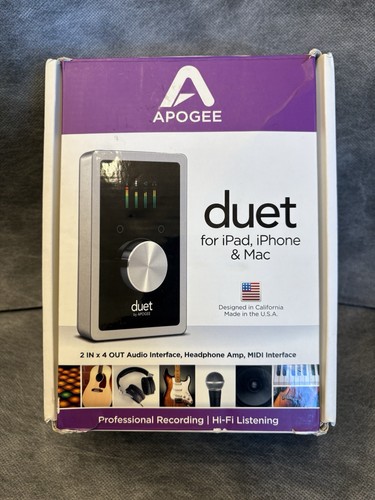 Apogee duet audio music - duet,