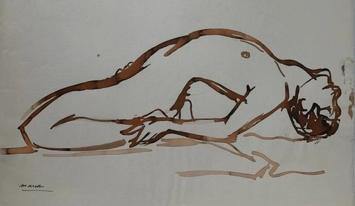 Très beau dessin féminin - très,