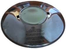 barbecook barbecue grill stainless steel pedestal bottom / base plate 16.75" dia