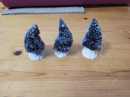 Sapins noël pour crèche - pour,