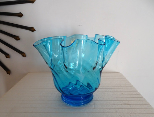 Vase mouchoir corolle murano - mouchoir,