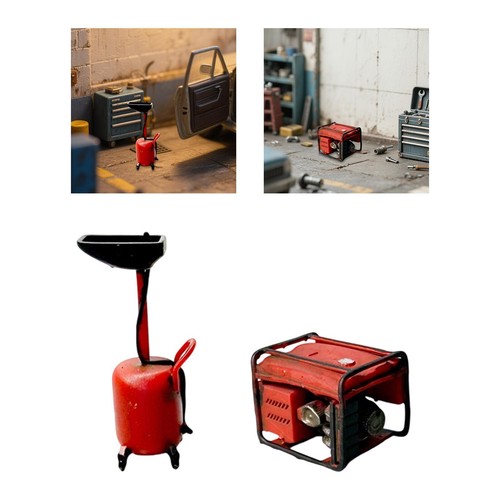 Miniature garage accessoires - miniature,