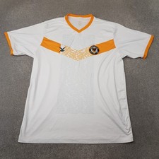 Newport County Football Shirt 2XL White 2019/20 3rd Third Away FBT Wales Exiles