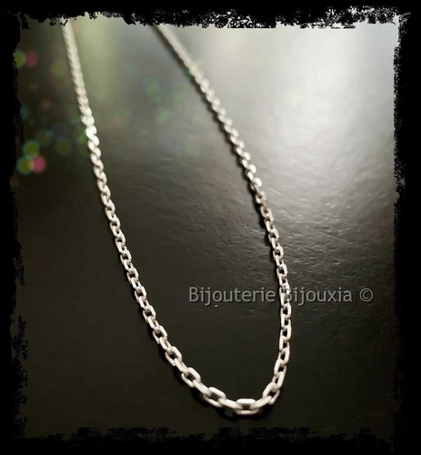 Chaîne cou longue maille - cou,
