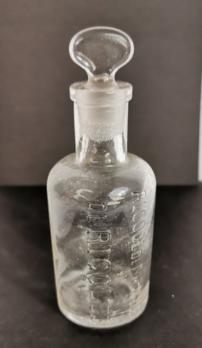 Ancien flacon alcool menthe - flacon,